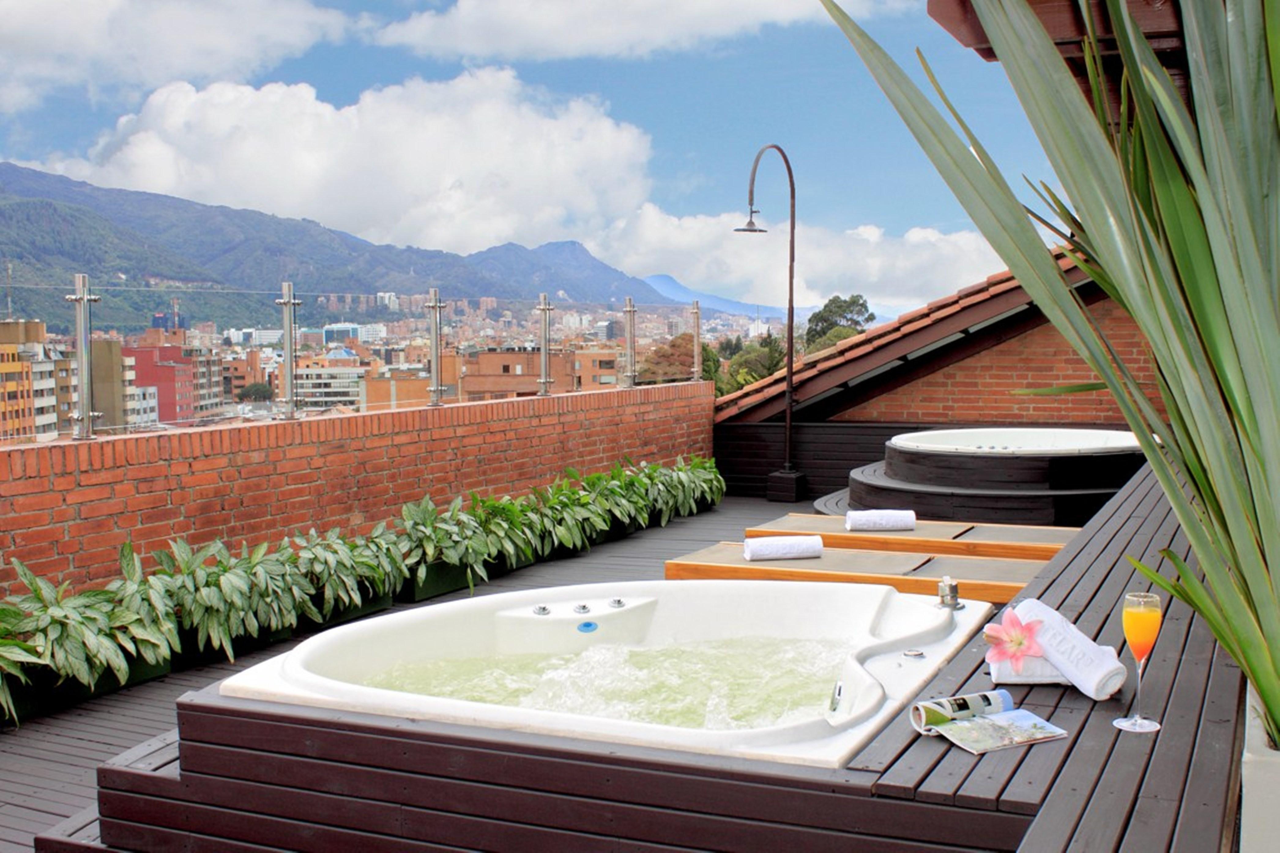 فندق هوتل إستيلر لافونتانا بوغوتا المظهر الخارجي الصورة Rooftop Jacuzzi